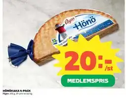 Coop Daglivs HÖNÖKAKA 4-PACK, Medlemspris erbjuda
