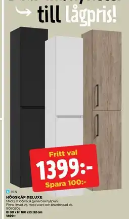 Jem&Fix HÖGSKÅP DELUXE, SEK 1399 erbjuda