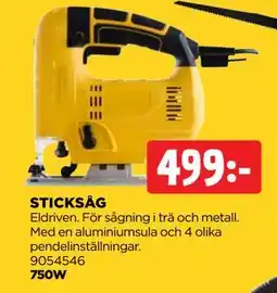 Jem&Fix STICKSÅG, SEK 499 erbjuda
