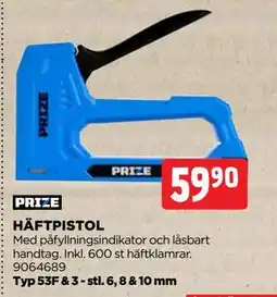 Jem&Fix HÄFTPISTOL, SEK 59.9 erbjuda