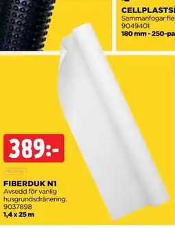Jem&Fix FIBERDUK N1, SEK 389 erbjuda