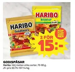 Coop Daglivs GODISPÅSAR, SEK 15 erbjuda