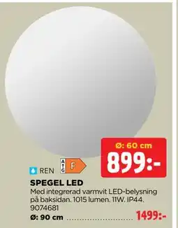 Jem&Fix SPEGEL LED erbjuda