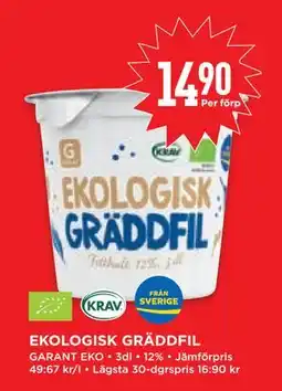 Willys Hemma EKOLOGISK GRÄDDFIL, SEK 14.9 erbjuda