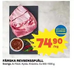 Coop Daglivs FÄRSKA REVBENSSPJÄLL, SEK 74.9 erbjuda