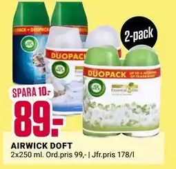 ÖoB AIRWICK DOFT, SEK 89 erbjuda