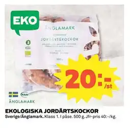 Coop Daglivs EKOLOGISKA JORDÄRTSKOCKOR, SEK 20 erbjuda