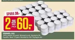 ÖoB VÄRMELJUS, SEK 60 erbjuda