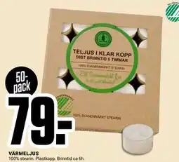 ÖoB VÄRMELJUS, SEK 79 erbjuda