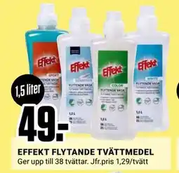 ÖoB EFFEKT FLYTANDE TVÄTTMEDEL, SEK 49 erbjuda
