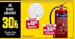 ÖoB All brandsäkerhet! erbjuda