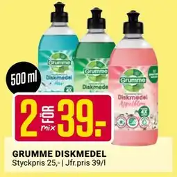 ÖoB GRUMME DISKMEDEL, SEK 39 erbjuda