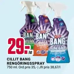 ÖoB CILLIT BANG RENGÖRINGSSPRAY, SEK 29 erbjuda