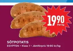 Willys Hemma SÖTPOTATIS, SEK 19.9 erbjuda