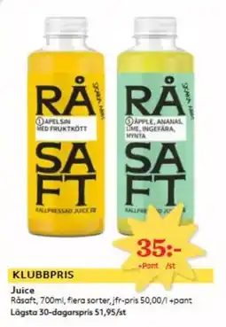 Hemköp Råsaft Juice erbjuda