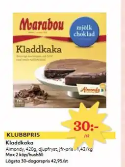 Hemköp Marabou Kladdkaka erbjuda