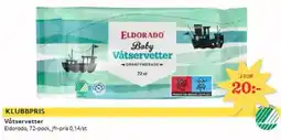 Hemköp ELDORADO Våtservetter erbjuda