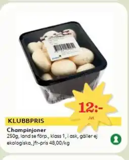 Hemköp Champinjoner erbjuda