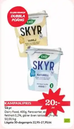 Hemköp Skyr erbjuda