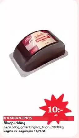 Hemköp Geas Blodpudding erbjuda