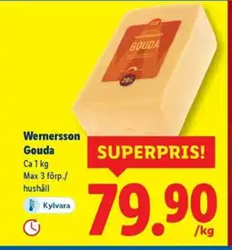 Lidl Wernersson Gouda erbjuda