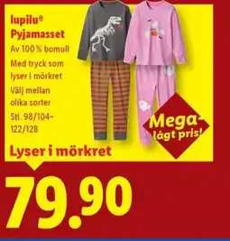 Lidl LupiluⓇ Pyjamasset erbjuda