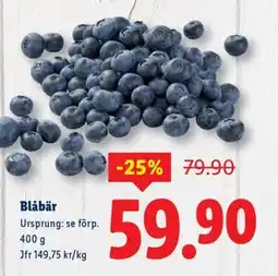 Lidl Blåbär erbjuda