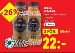 Lidl Milbona Kaffedryck erbjuda