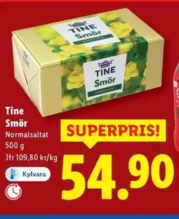 Lidl TINE Smör erbjuda