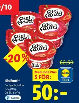 Lidl Risifrutti erbjuda