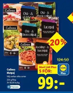 Lidl Culinea Matpaj erbjuda