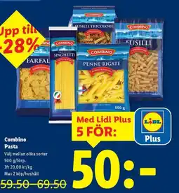 Lidl COMBINO Pasta erbjuda