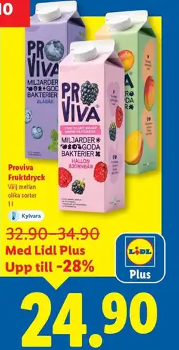 Lidl Proviva Fruktdryck erbjuda