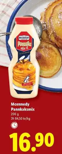 Lidl MCENNEDY Pannkaksmix erbjuda