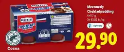 Lidl MCENNEDY Chokladpudding erbjuda