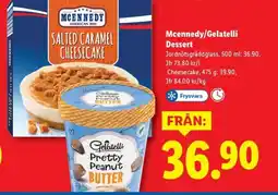 Lidl MCENNEDY /Gelatelli Dessert erbjuda