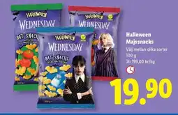 Lidl Halloween Majssnacks erbjuda