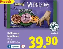 Lidl Halloween Minidonut erbjuda