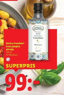 Lidl Antico Frantioio Extra jungfru olivolja erbjuda