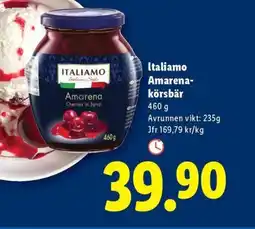Lidl ITALIAMO Amarena- körsbär erbjuda