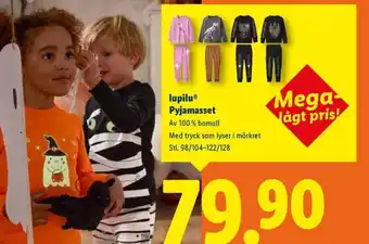 Lidl lupiluⓇ Pyjamasset erbjuda