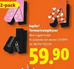 Lidl Lupilu® Termostrumpbyxor erbjuda