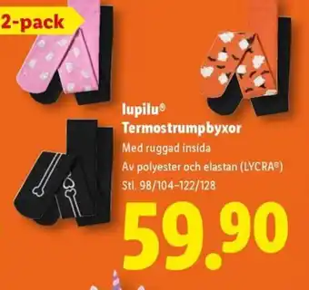 Lidl Lupilu® Termostrumpbyxor erbjuda
