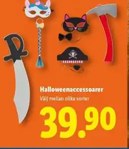 Lidl Halloweenaccessoarer erbjuda