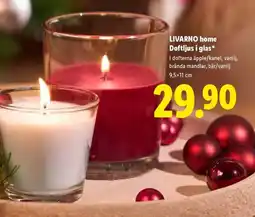 Lidl LIVARNO HOME Doftljus i glas erbjuda