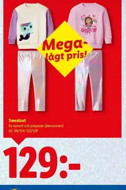 Lidl Sweatset erbjuda