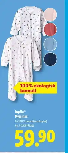 Lidl LupiluⓇ Pyjamas erbjuda