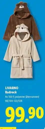 Lidl LIVARNO Badrock erbjuda