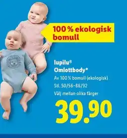 Lidl LupiluⓇ Omlottbody erbjuda