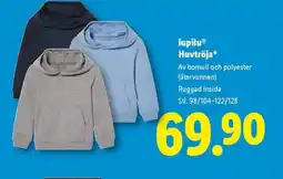 Lidl LupiluⓇ Huvtröja erbjuda